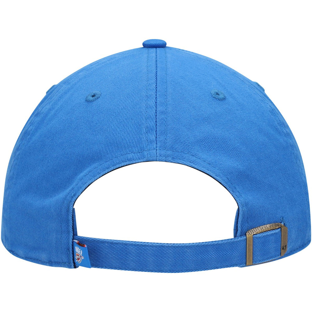 NBA Oklahoma City Thunder '47 Core Logo Clean Up Adjustable Hat