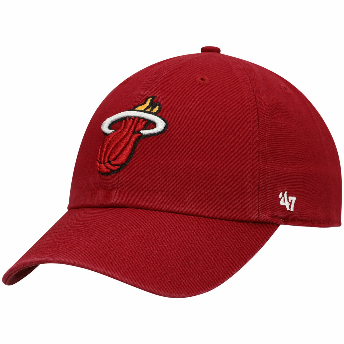 NBA Miami Heat '47 Core Logo Clean Up Adjustable Hat