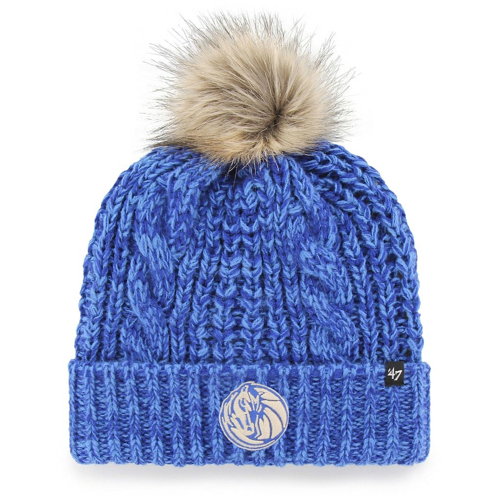 NBA Dallas Mavericks '47 Women's Meeko Cuffed Knit Hat with Pom sale
