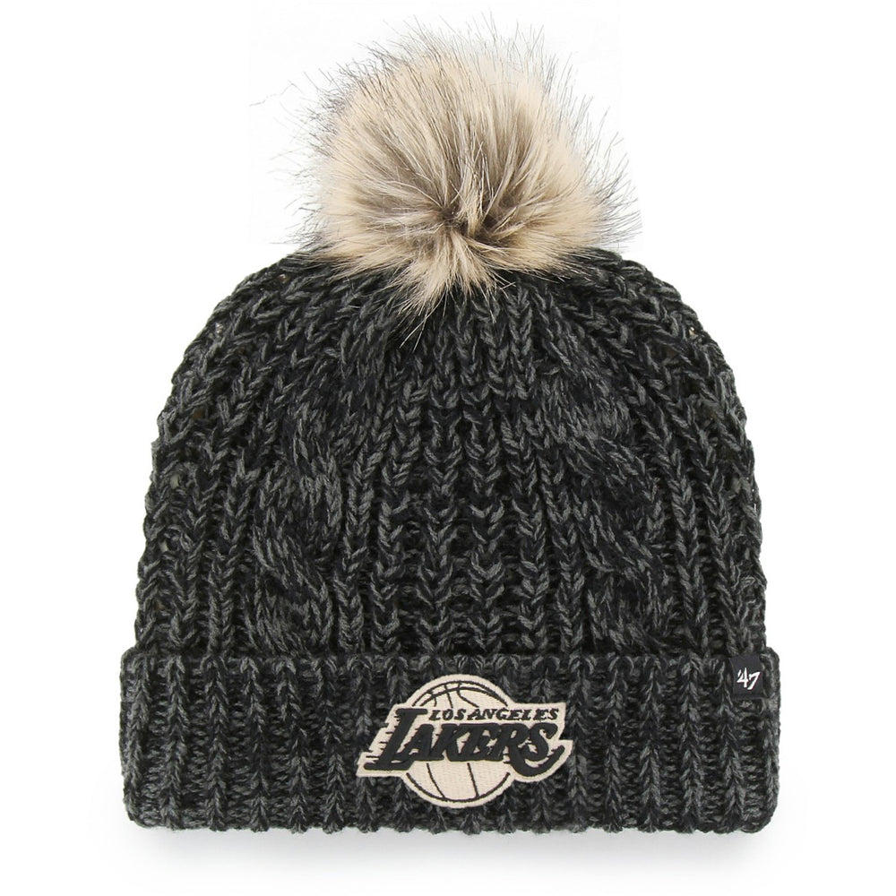 NBA Los Angeles Lakers '47 Women's Meeko Cuffed Knit Hat with Pom