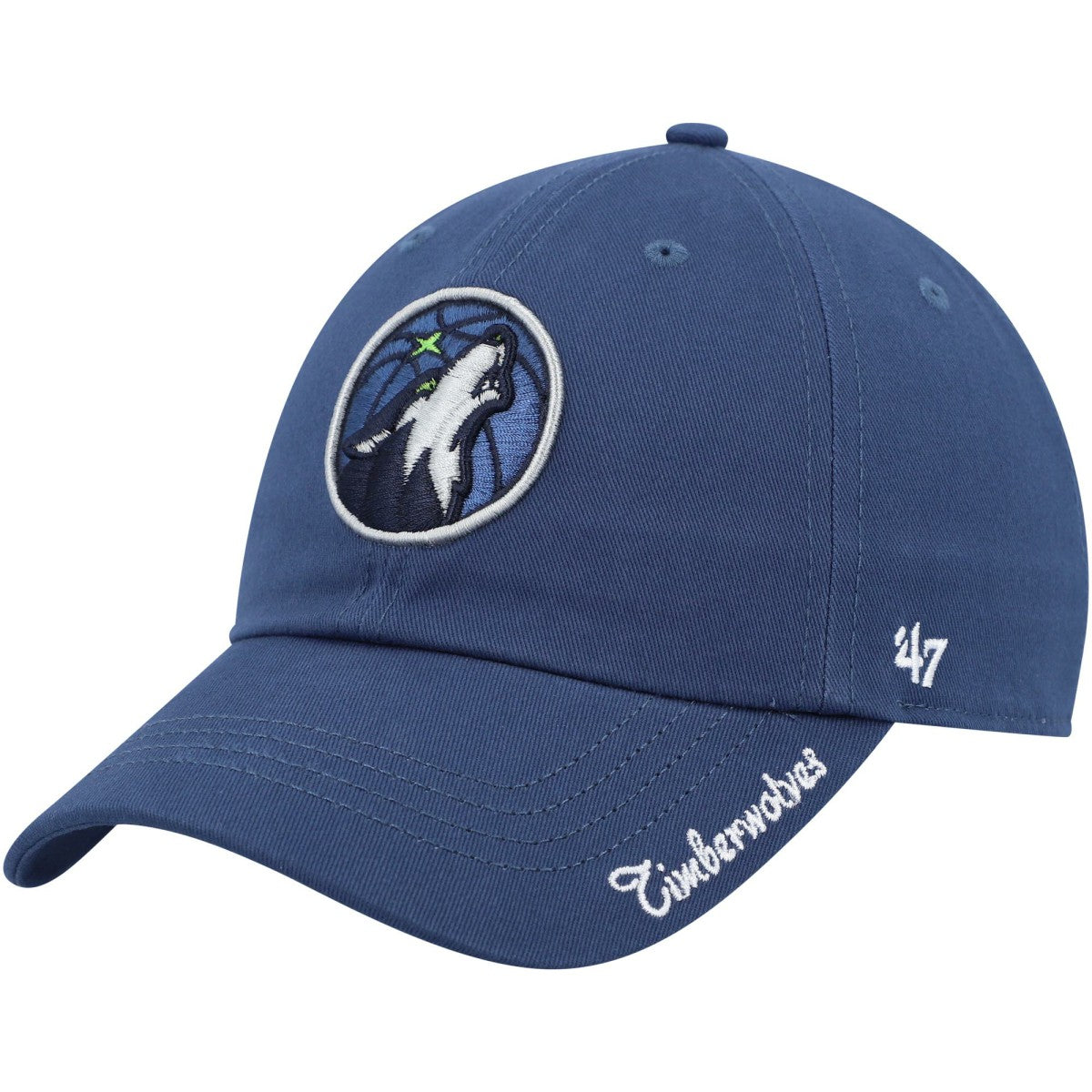 NBA Minnesota Timberwolves '47 Women's Miata Clean Up Logo Adjustable Hat