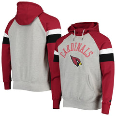 Starter Home Run Raglan Pullover Hoodie - Arizona Cardinals