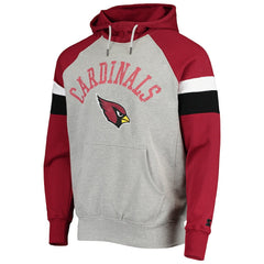 Starter Home Run Raglan Pullover Hoodie - Arizona Cardinals