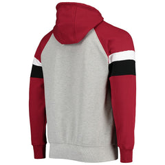 Starter Home Run Raglan Pullover Hoodie - Arizona Cardinals