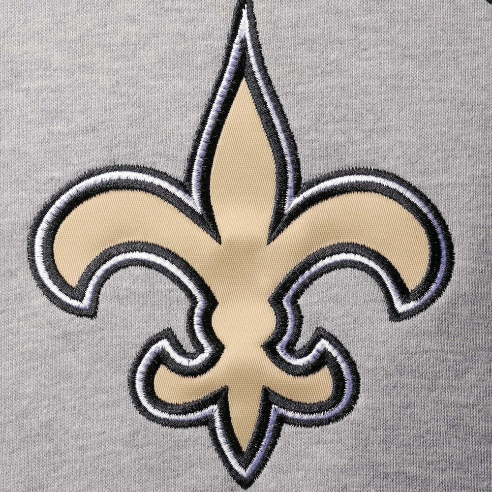 Starter Home Run Raglan Pullover Hoodie - New Orleans Saints