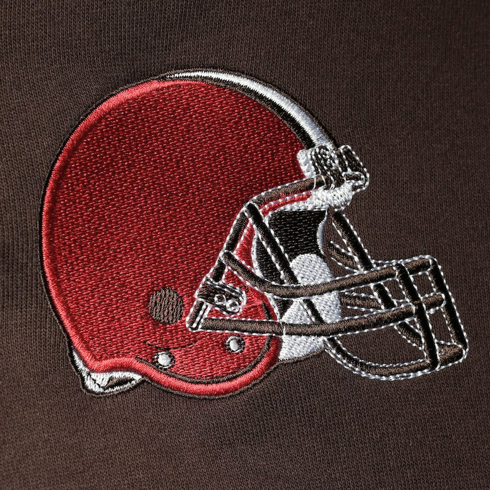 Starter Playoffs Color Block Full-Zip Hoodie - Cleveland Browns