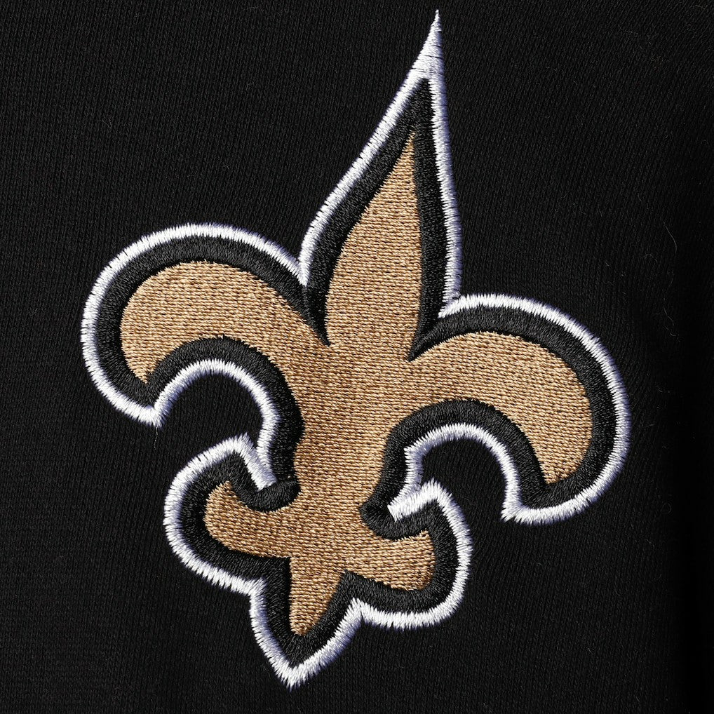 Starter Playoffs Color Block Full-Zip Hoodie - New Orleans Saints