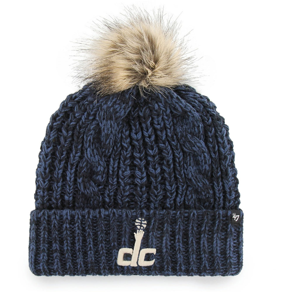 NBA Washington Wizards '47 Women's Meeko Cuffed Knit Hat with Pom