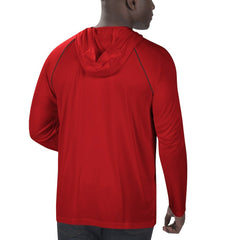 Starter Raglan Long Sleeve Hoodie T-Shirt - Atlanta Falcons
