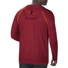Washington Football Team Starter Raglan Long Sleeve Hoodie T-Shirt - Washington Commanders