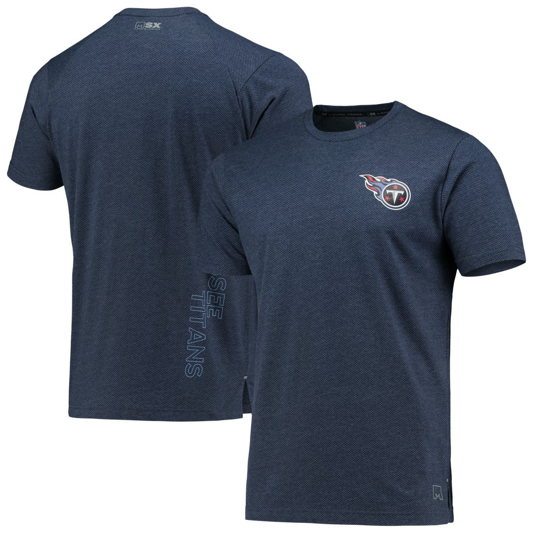 MSX by Michael Strahan Motivation Performance T-Shirt - Tennessee Titans