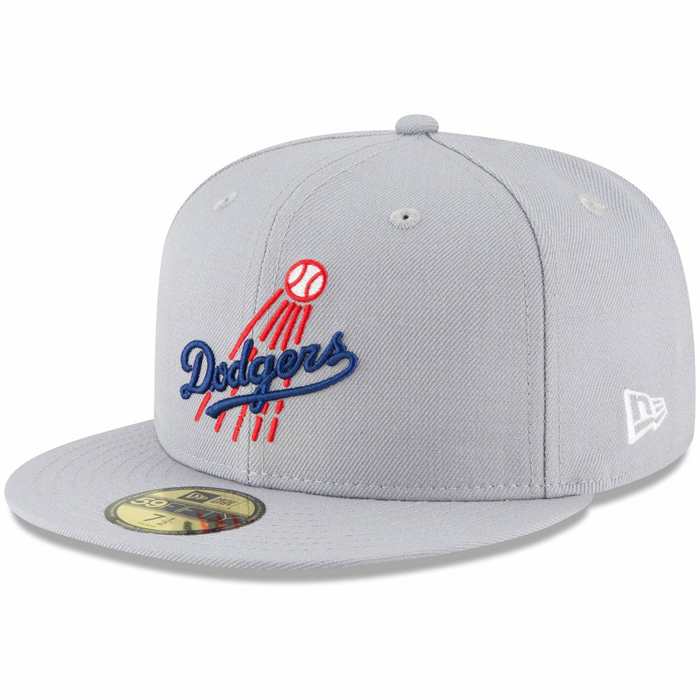 MLB Los Angeles Dodgers New Era Cooperstown Collection Logo 59FIFTY Fitted Hat