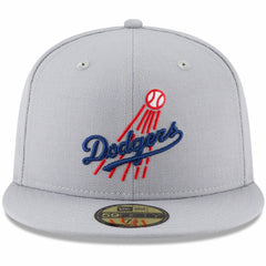 MLB Los Angeles Dodgers New Era Cooperstown Collection Logo 59FIFTY Fitted Hat