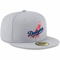 MLB Los Angeles Dodgers New Era Cooperstown Collection Logo 59FIFTY Fitted Hat