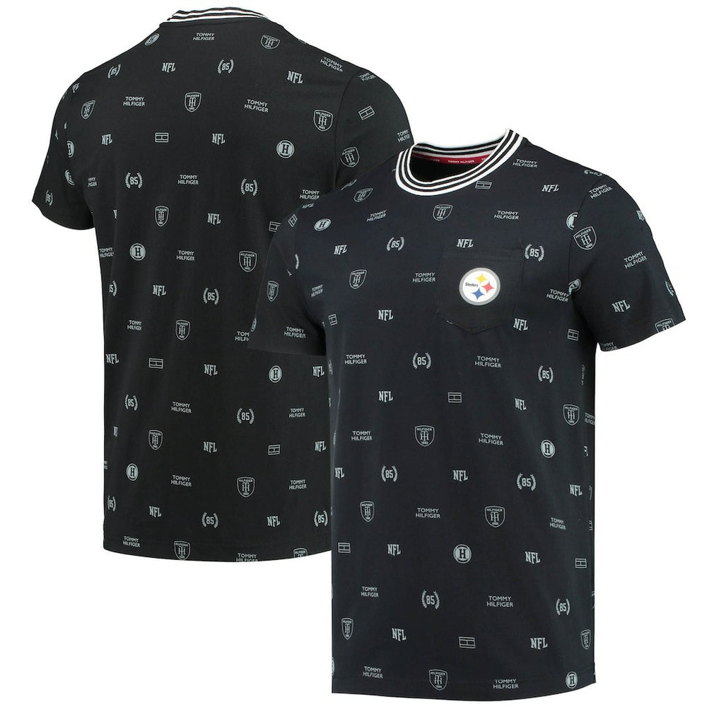 Tommy Hilfiger Essential Pocket T-Shirt - Pittsburgh Steelers