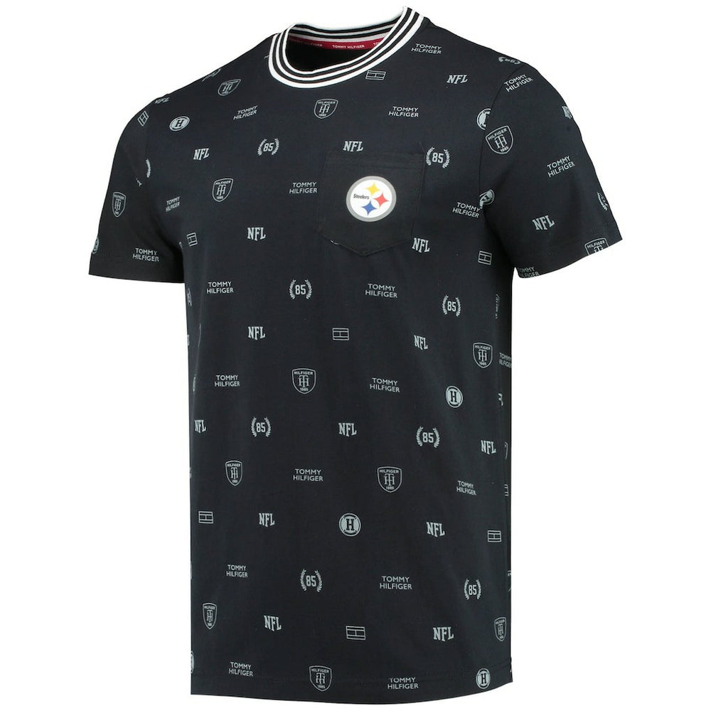 Tommy Hilfiger Essential Pocket T-Shirt - Pittsburgh Steelers