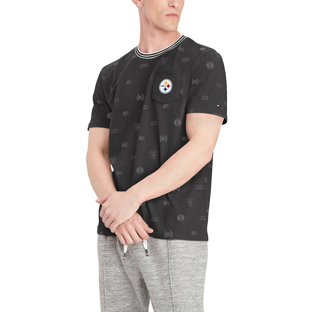 Tommy Hilfiger Essential Pocket T-Shirt - Pittsburgh Steelers