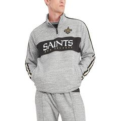 Tommy Hilfiger Mario Quarter-Zip Jacket - New Orleans Saints