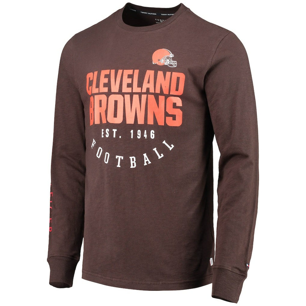 Tommy Hilfiger Peter Long Sleeve T-Shirt - Cleveland Browns