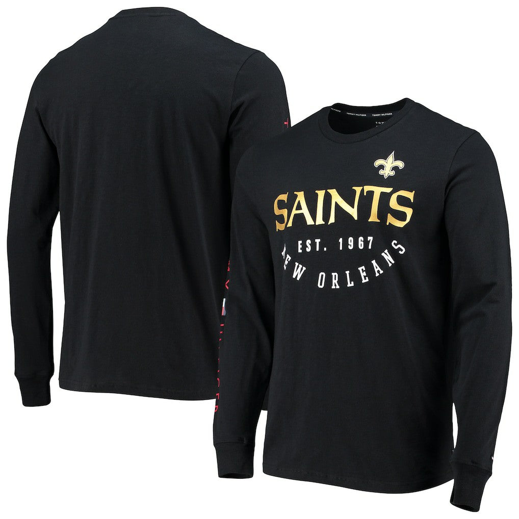 Tommy Hilfiger Peter Long Sleeve T-Shirt - New Orleans Saints