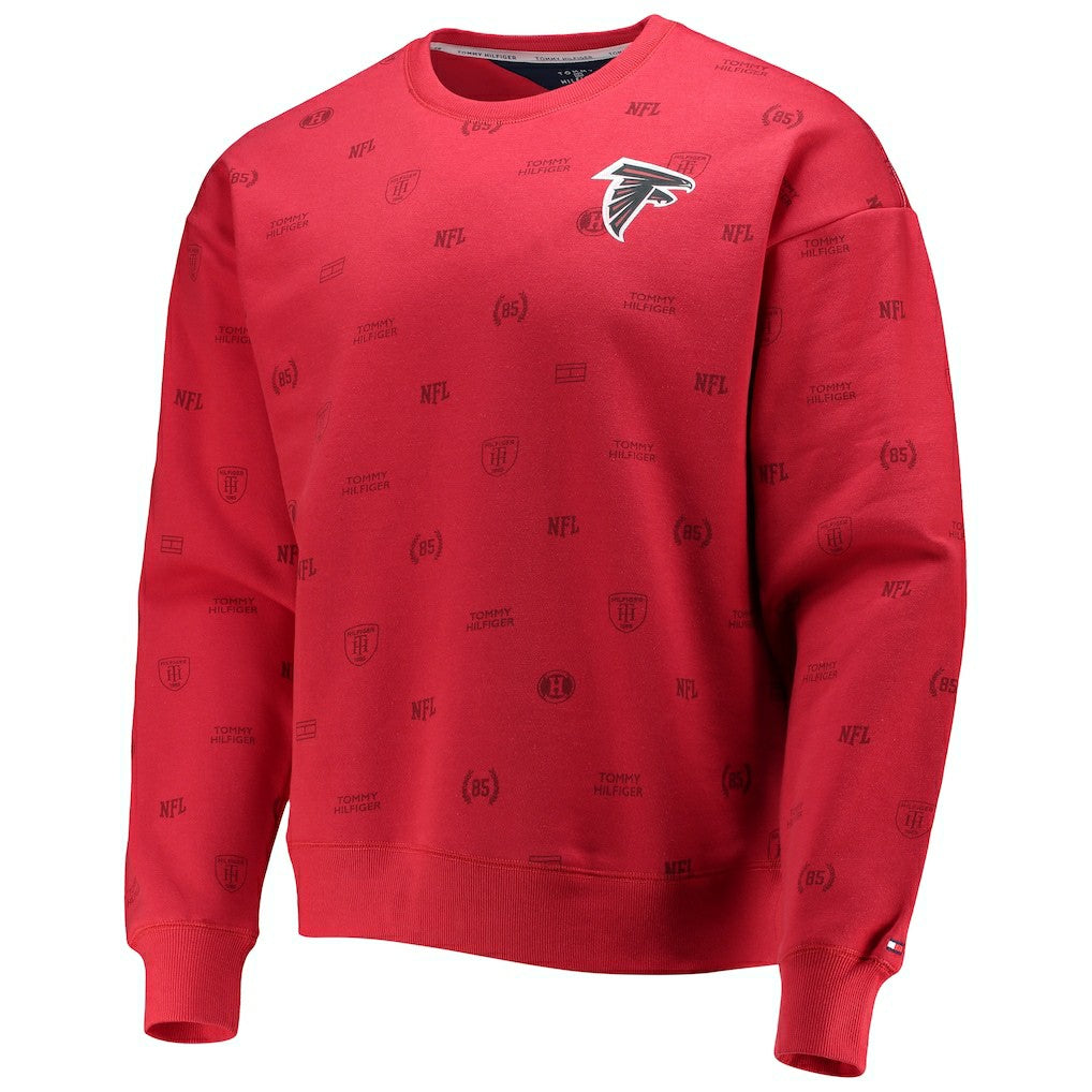 Tommy Hilfiger Reid Graphic Pullover Sweatshirt - Atlanta Falcons
