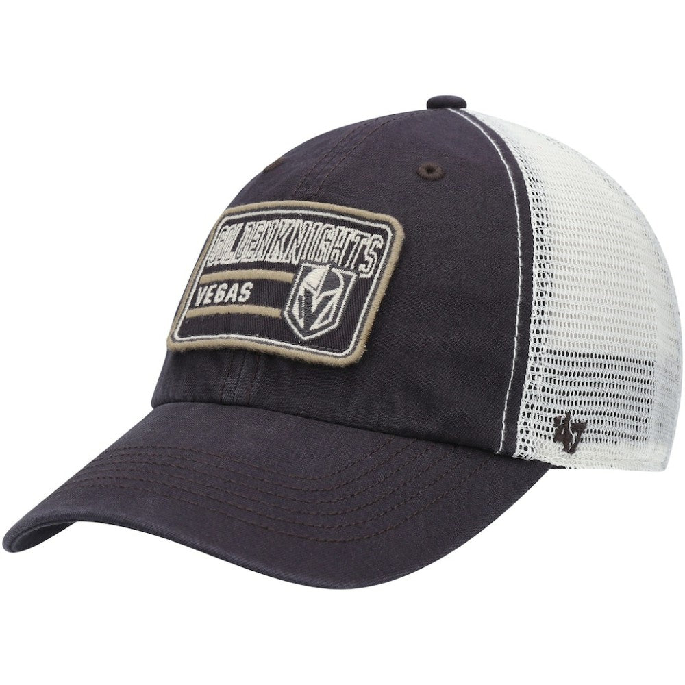 NHL Charcoal Vegas Golden Knights '47 Off Ramp Trucker Snapback Hat