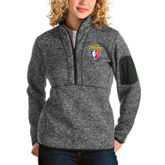 NBA Cleveland Cavaliers Antigua Women's NBA 75th Anniversary Fortune Quarter-Zip Pullover Jacket sale