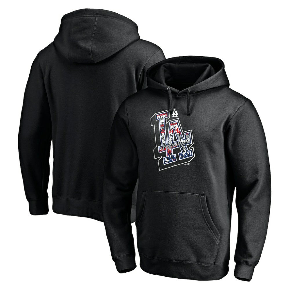 MLB Los Angeles Dodgers Fanatics Hometown Fitted Pullover Hoodie
