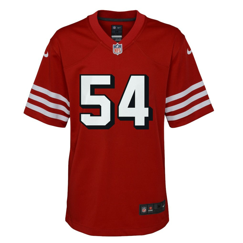 Fred Warner  Youth Game Jersey - San Francisco 49ers