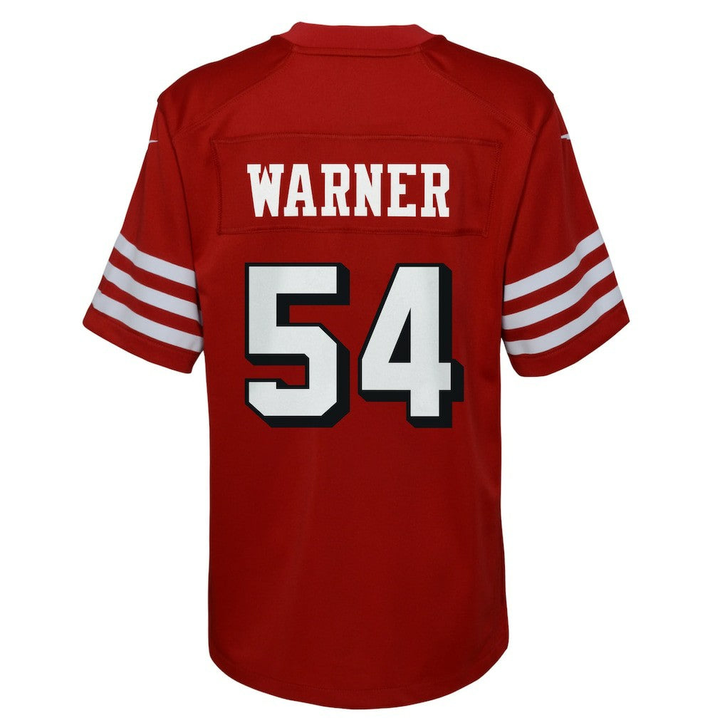 Fred Warner  Youth Game Jersey - San Francisco 49ers