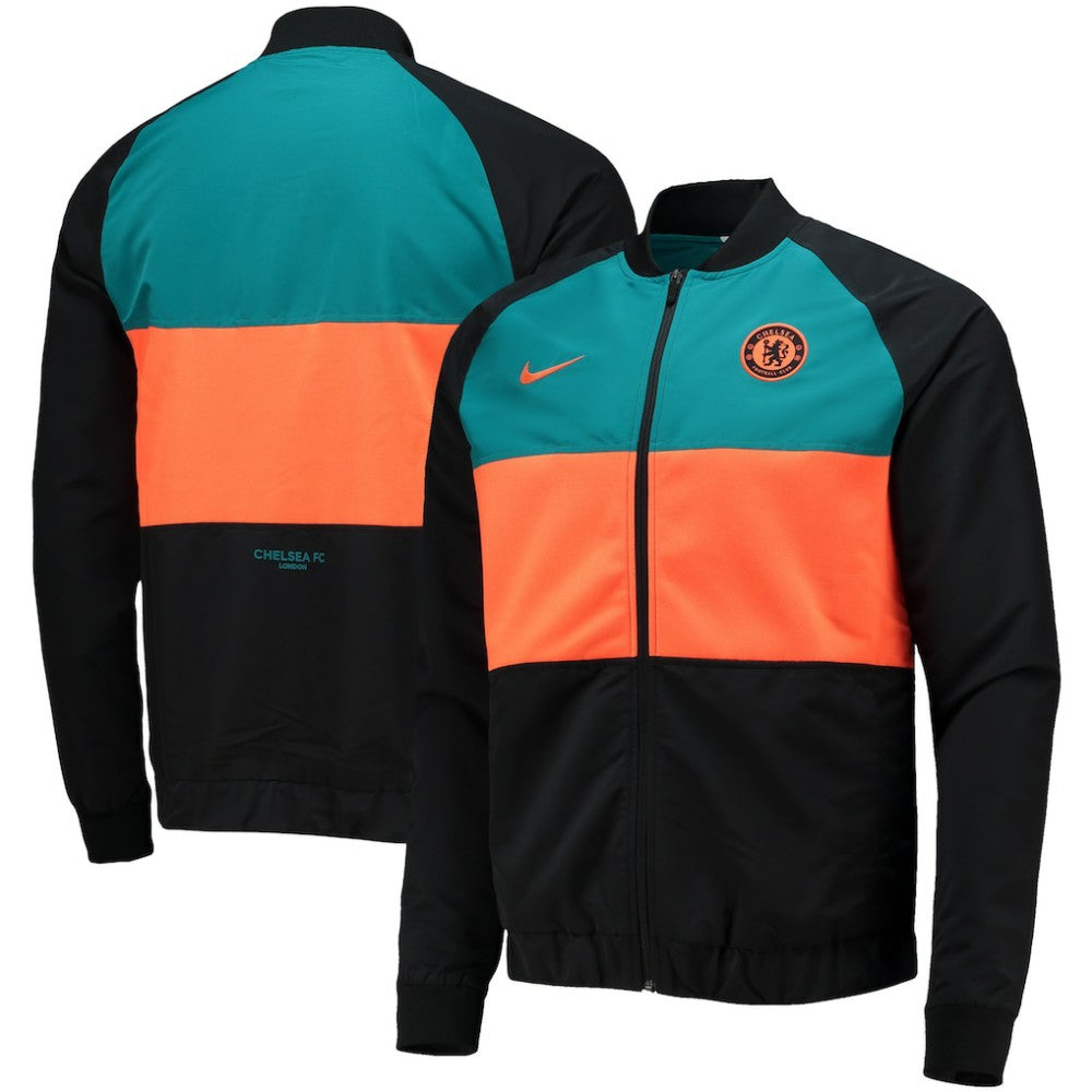 Chelsea I96 Woven Anthem Raglan Full-Zip Jacket - Nike Blue