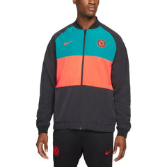 Chelsea I96 Woven Anthem Raglan Full-Zip Jacket - Nike Blue