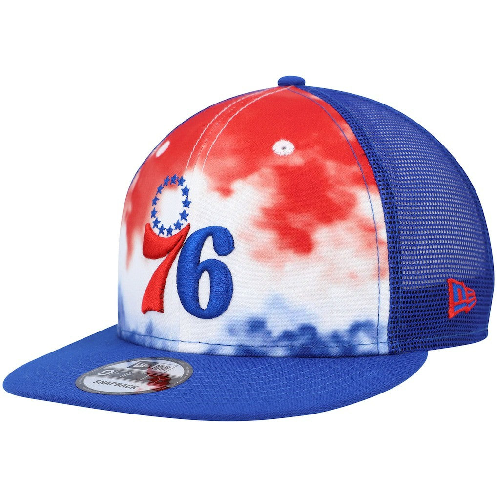 NBA Philadelphia 76ers Hazy Trucker 9FIFTY Snapback Hat