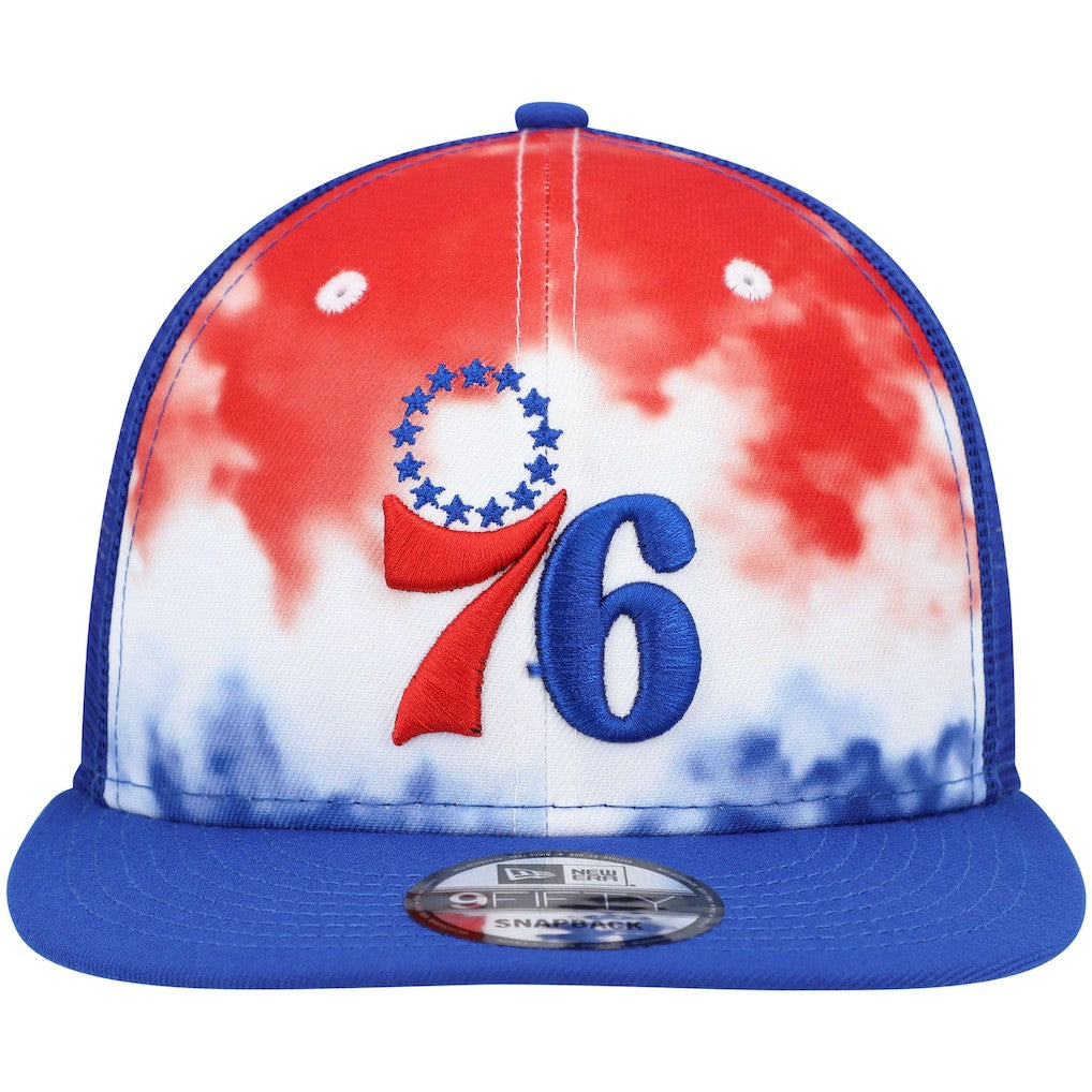 NBA Philadelphia 76ers Hazy Trucker 9FIFTY Snapback Hat