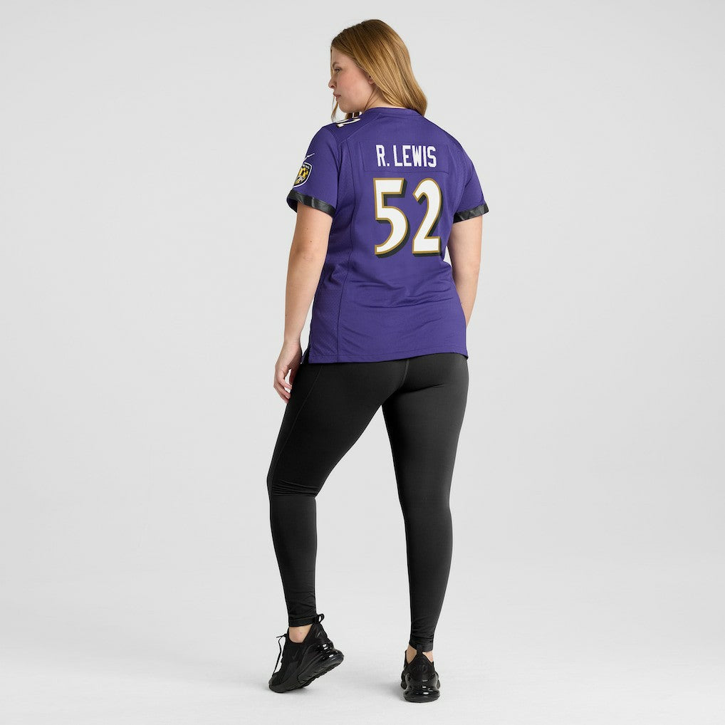 Ray Lewis  Women's Retired Player Jersey - Baltimore Ravens