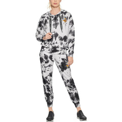 DKNY Sport Women's Dakota Oversized Tie-Dye Half-Zip Hoodie - Minnesota Vikings