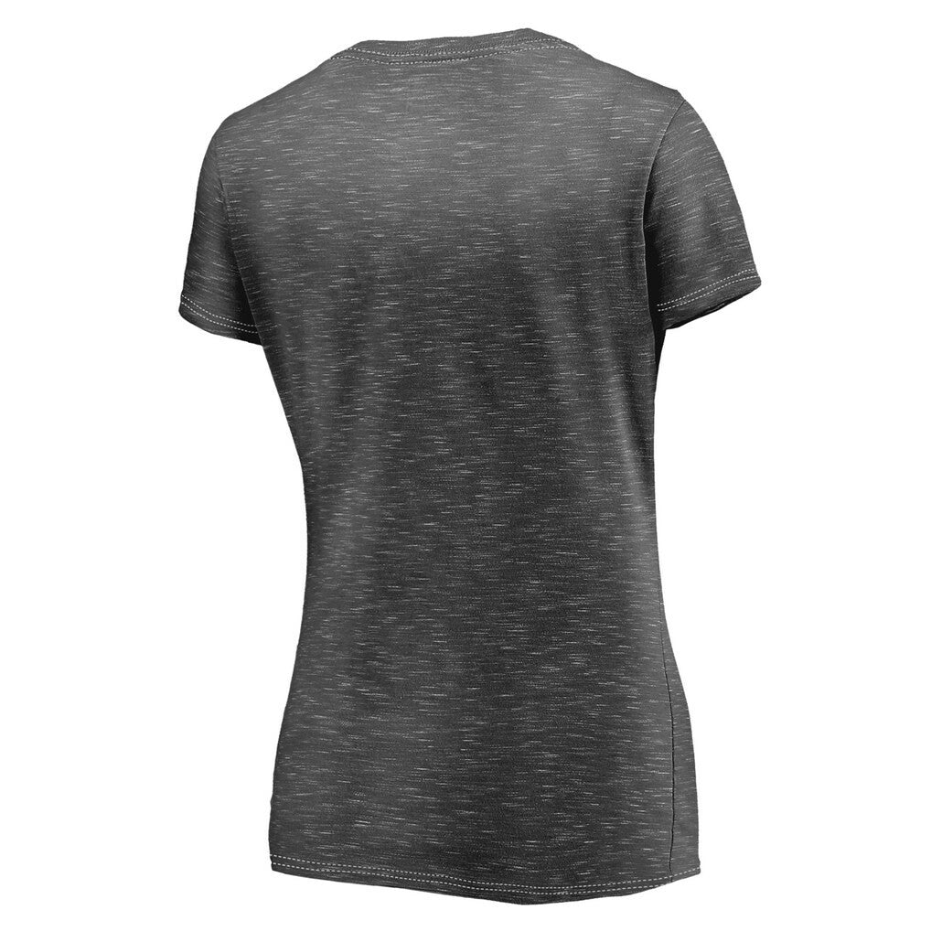 Women's League Leader Space Dye V-Neck T-Shirt - Chicago Bears