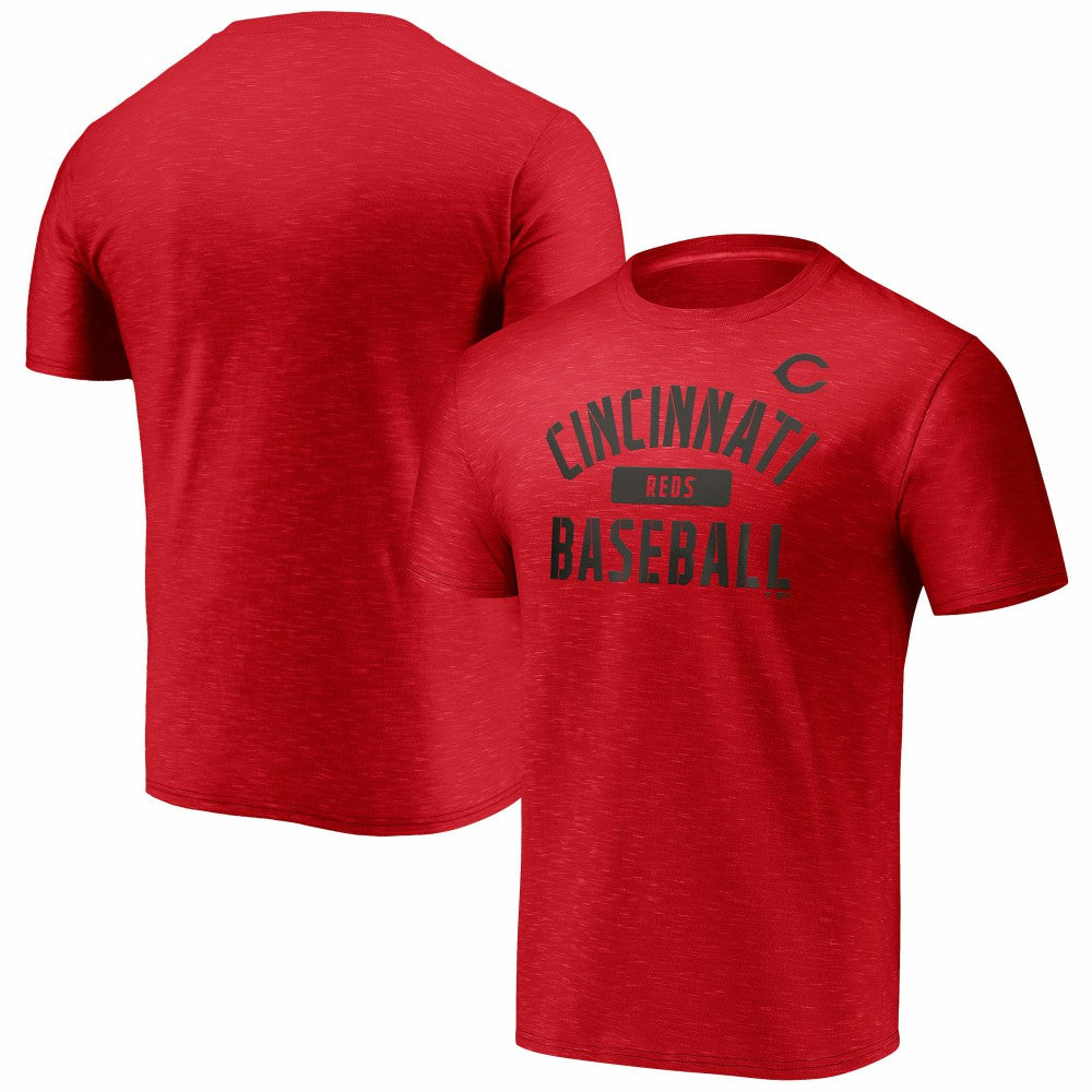 MLB Cincinnati Reds Fanatics Primary Pill Space Dye T-Shirt