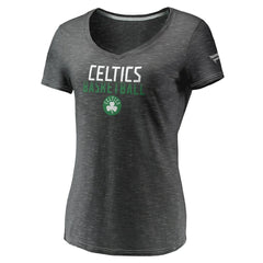 NBA Boston Celtics Women's Double-Fade Space-Dye V-Neck T-Shirt