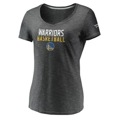 NBA Golden State Warriors Women's Double-Fade Space-Dye V-Neck T-Shirt sale