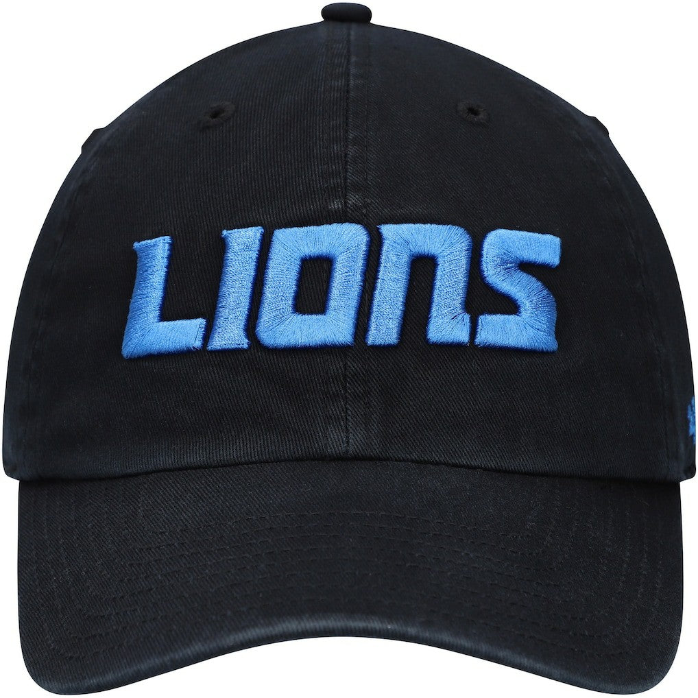 '47 Clean Up Script Adjustable Hat - Detroit Lions