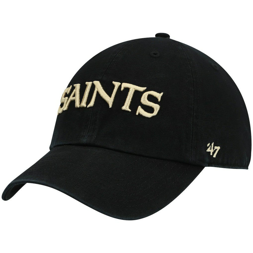 '47 Clean Up Script Adjustable Hat - New Orleans Saints