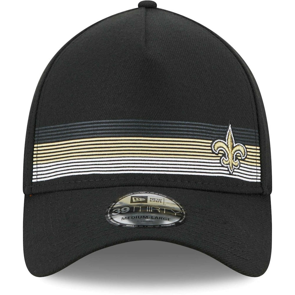 Flawless Stripe 39THIRTY Flex Hat - New Orleans Saints