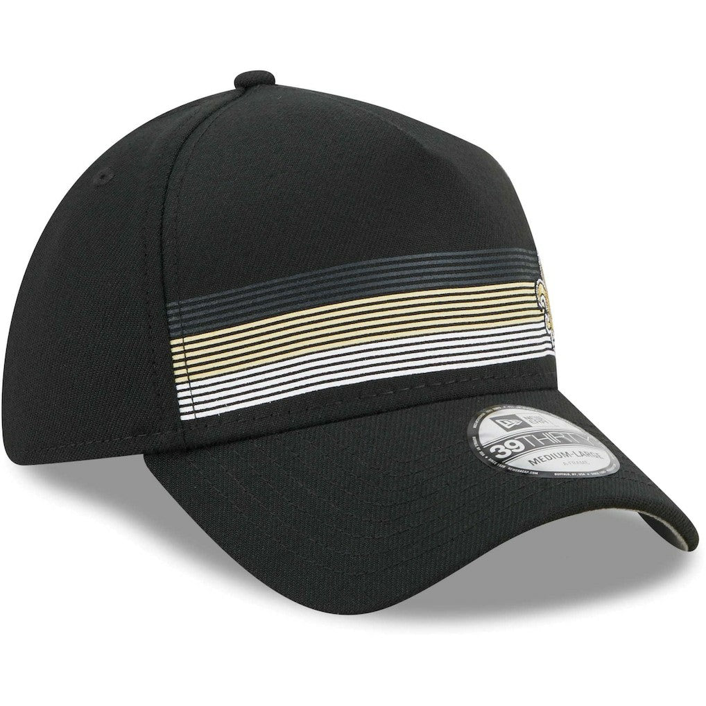 Flawless Stripe 39THIRTY Flex Hat - New Orleans Saints