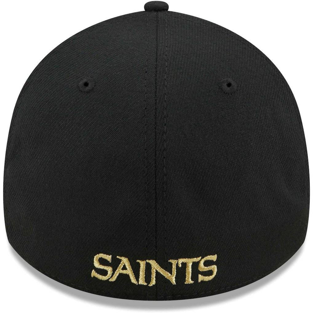 Flawless Stripe 39THIRTY Flex Hat - New Orleans Saints