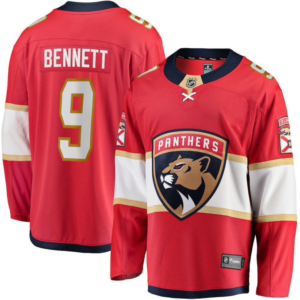 NHL Red Sam Bennett Florida Panthers Fanatics Home Breakaway Replica Jersey