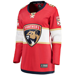 NHL Red Sam Bennett Florida Panthers Fanatics Women's Home Breakaway Replica Jersey