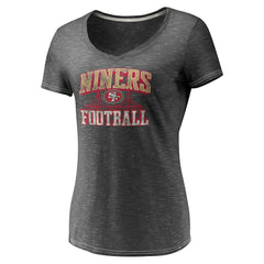Women's Hometown Space-Dye V-Neck T-Shirt - San Francisco 49ers