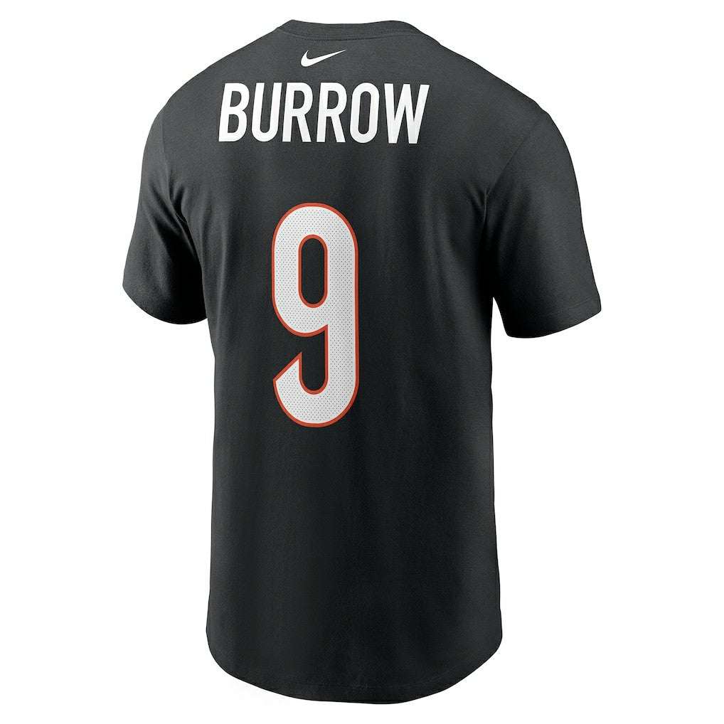 Joe Burrow  Player Name & Number T-Shirt - Cincinnati Bengals