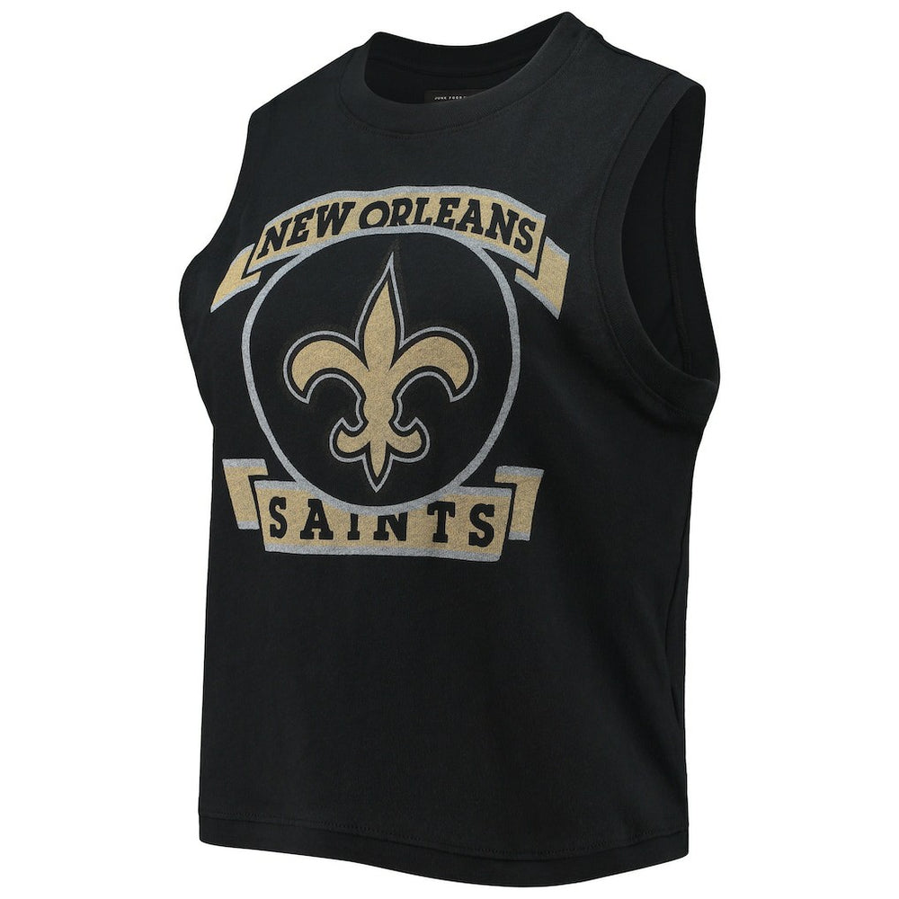 Junk Food Women's Rib Ranger Muscle Tank Top - New Orleans Saints
